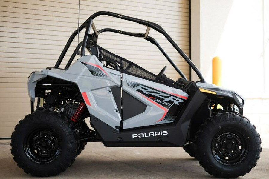 New 2024 POLARIS RZR 200 EFI STORM GRAY