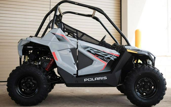 New 2024 POLARIS RZR 200 EFI STORM GRAY