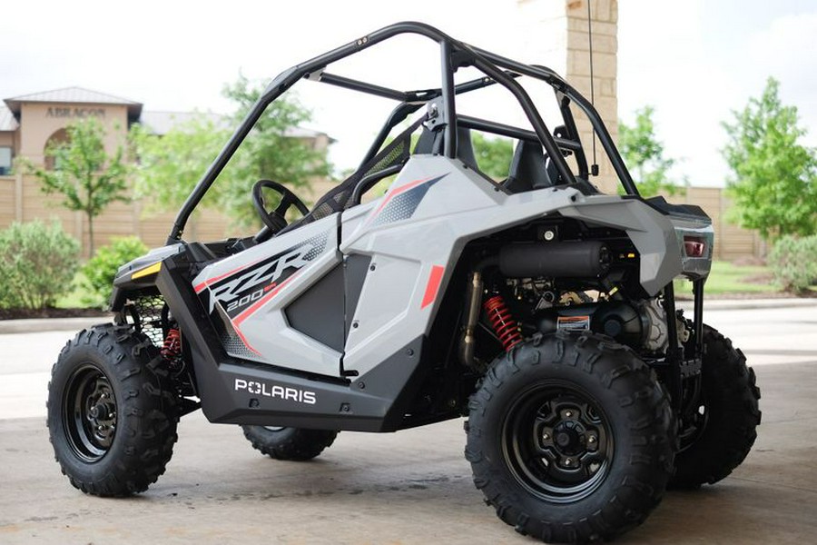 New 2024 POLARIS RZR 200 EFI STORM GRAY