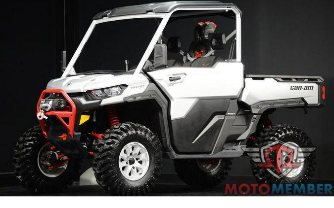 2025 Can-Am Defender X mr with Half-Doors HD10 Hyper Silver & Legion Red