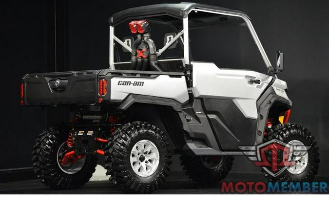 2025 Can-Am Defender X mr with Half-Doors HD10 Hyper Silver & Legion Red