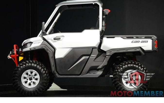 2025 Can-Am Defender X mr with Half-Doors HD10 Hyper Silver & Legion Red