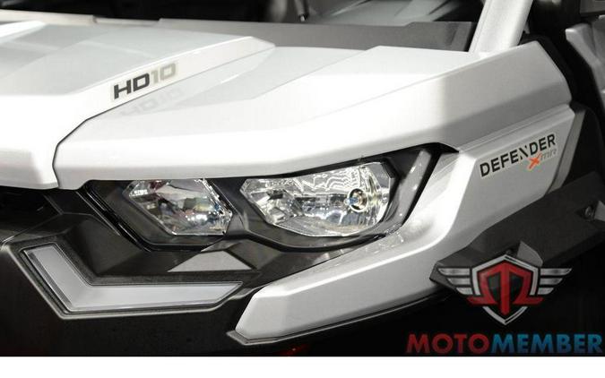 2025 Can-Am Defender X mr with Half-Doors HD10 Hyper Silver & Legion Red