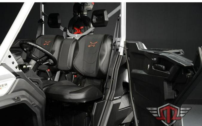 2025 Can-Am Defender X mr with Half-Doors HD10 Hyper Silver & Legion Red