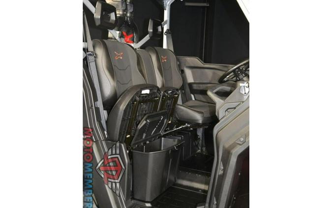 2025 Can-Am Defender X mr with Half-Doors HD10 Hyper Silver & Legion Red