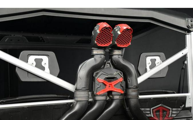 2025 Can-Am Defender X mr with Half-Doors HD10 Hyper Silver & Legion Red