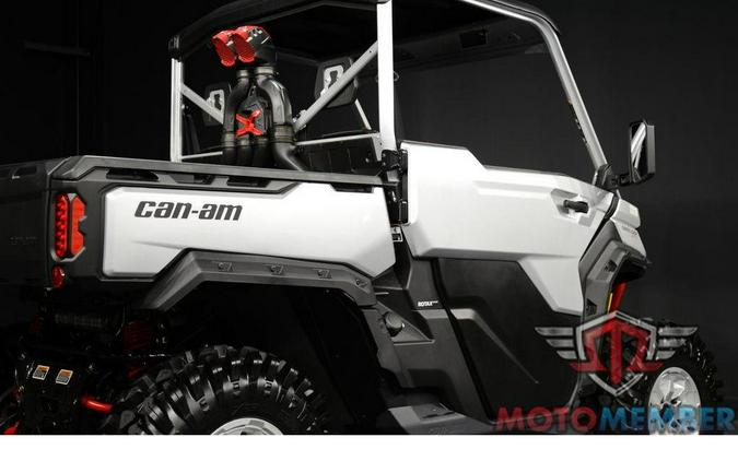 2025 Can-Am Defender X mr with Half-Doors HD10 Hyper Silver & Legion Red