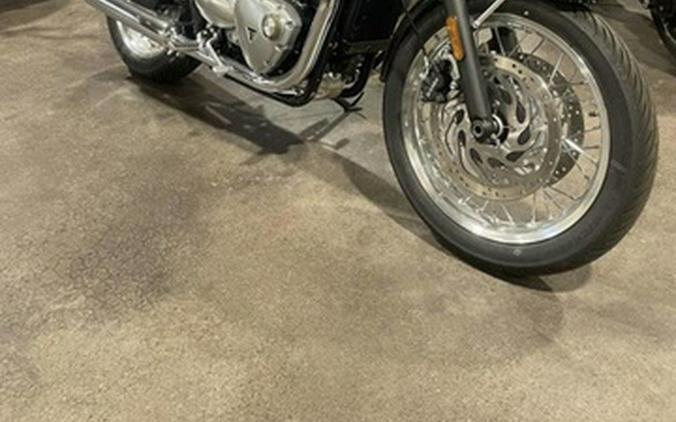 2025 Triumph Bonneville T120 Sapphire BlackAluminium Silver