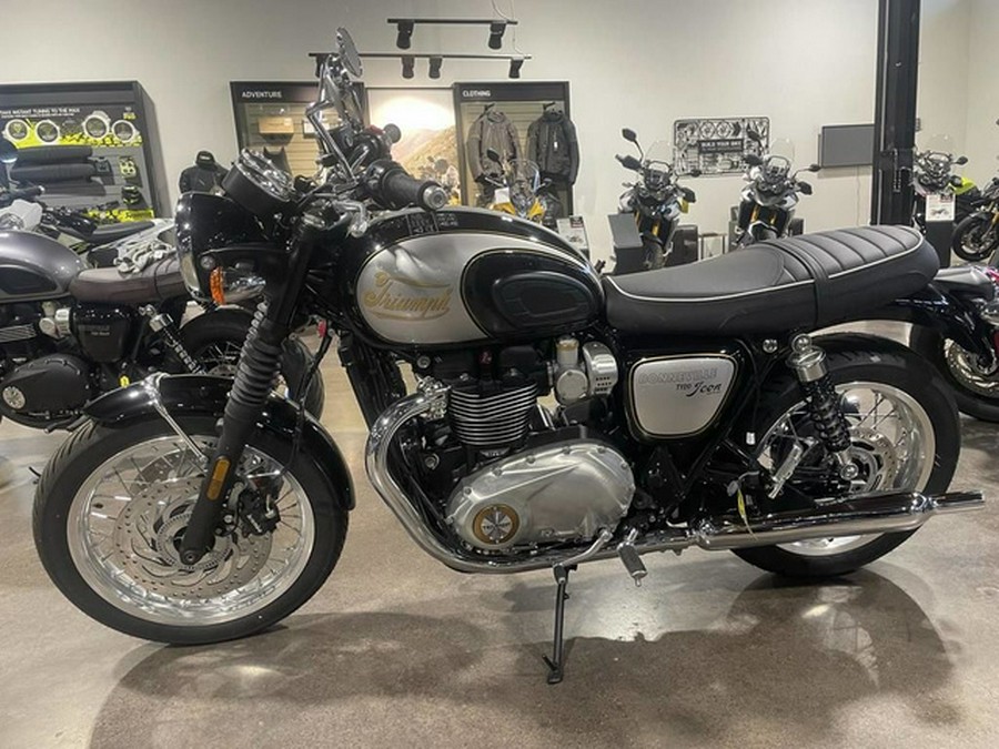 2025 Triumph Bonneville T120 Sapphire BlackAluminium Silver