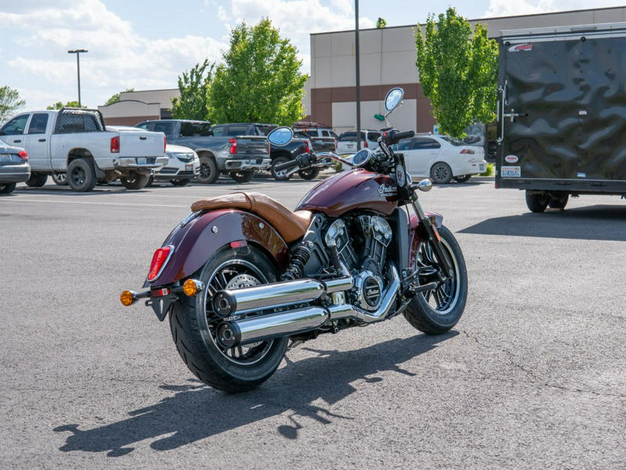 2023 Indian Motorcycle® Scout® ABS Maroon Metallic