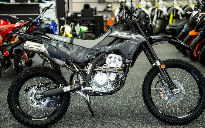 2024 Kawasaki KLX®300 Cypher Camo Gray