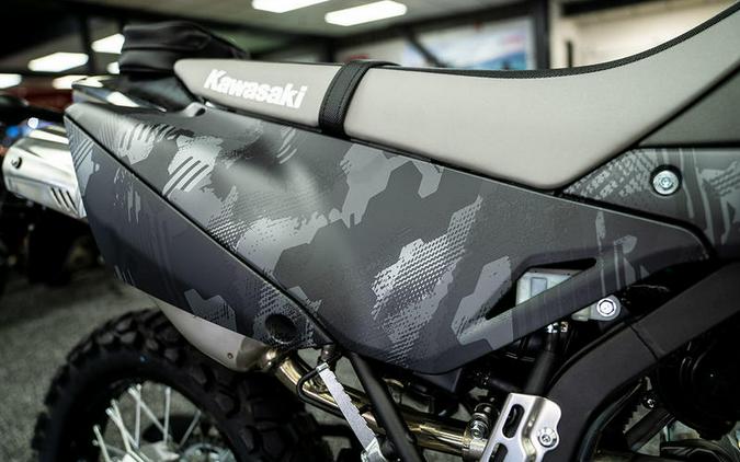 2024 Kawasaki KLX®300 Cypher Camo Gray