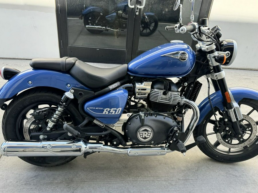 2024 Royal Enfield Super Meteor 650 Astral Blue