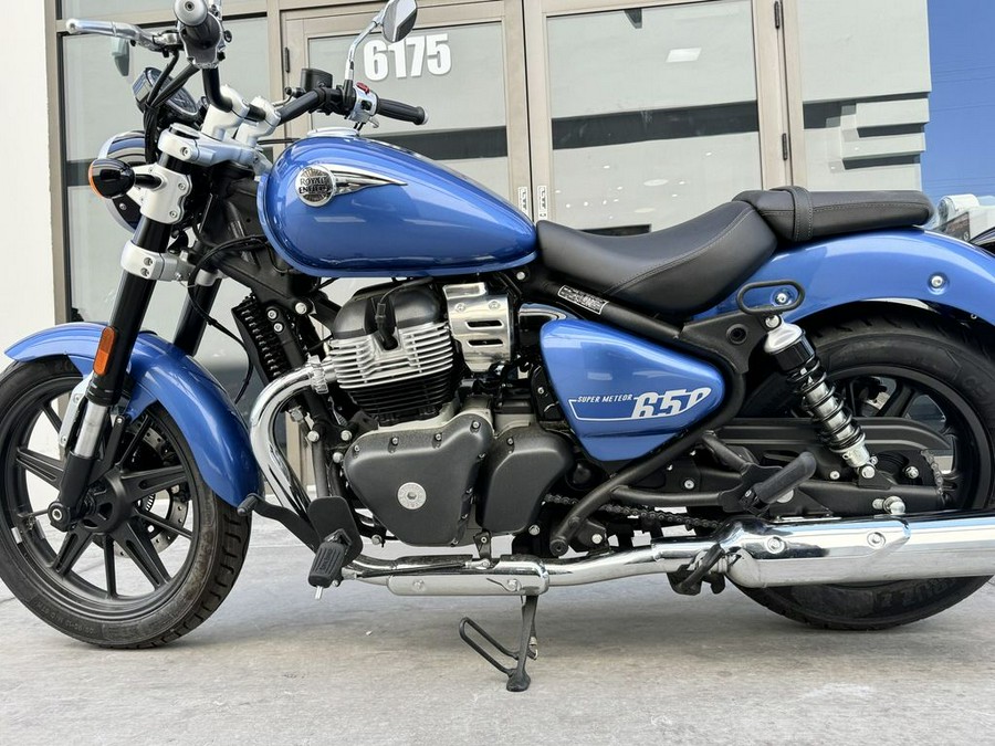 2024 Royal Enfield Super Meteor 650 Astral Blue