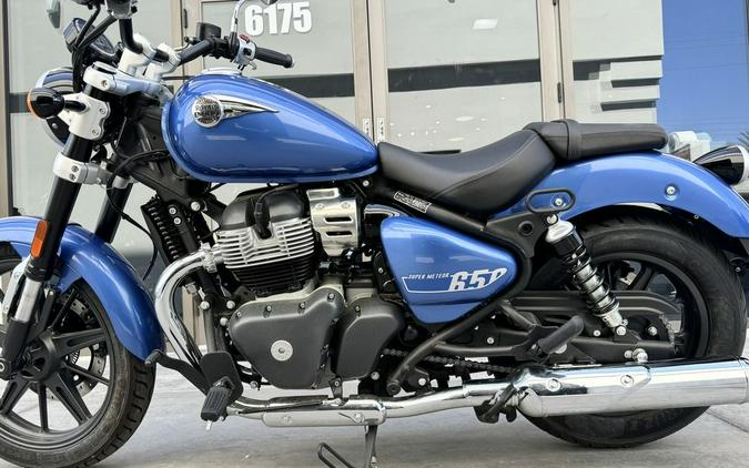 2024 Royal Enfield Super Meteor 650 Astral Blue