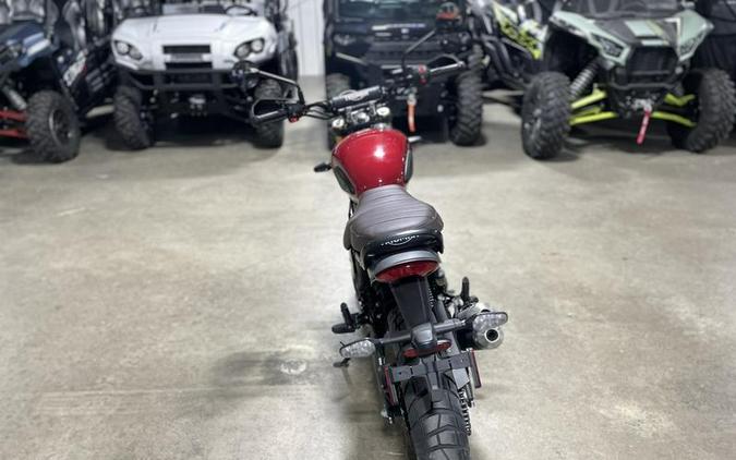 2024 Triumph Scrambler 400 X Carnival Red / Phantom Black