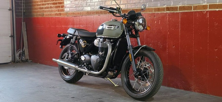 2026 Triumph Bonneville T100 Stone Grey