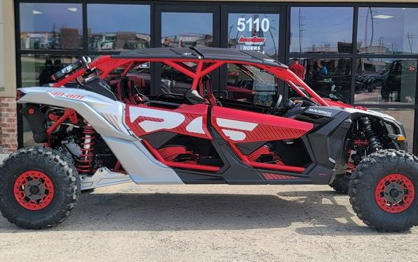 2024 Can-Am® Maverick X3 MAX X rs Turbo RR with Smart-Shox Fiery Red & Hyper Silver