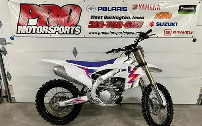 2024 Yamaha YZ250F 50th Anniversary Edition