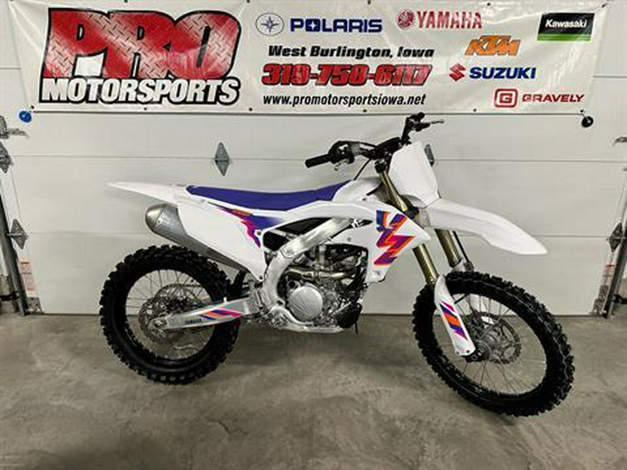 2024 Yamaha YZ250F 50th Anniversary Edition