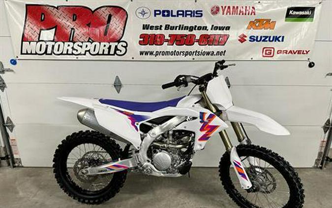 2024 Yamaha YZ250F 50th Anniversary Edition