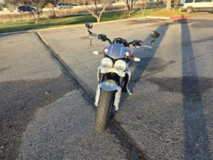 2022 Triumph Rocket 3 R Silver Ice Cranberry Red