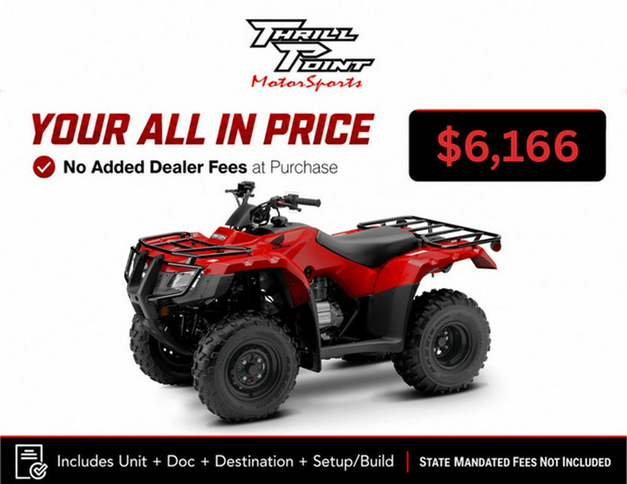 2026 Honda FourTrax Recon ES