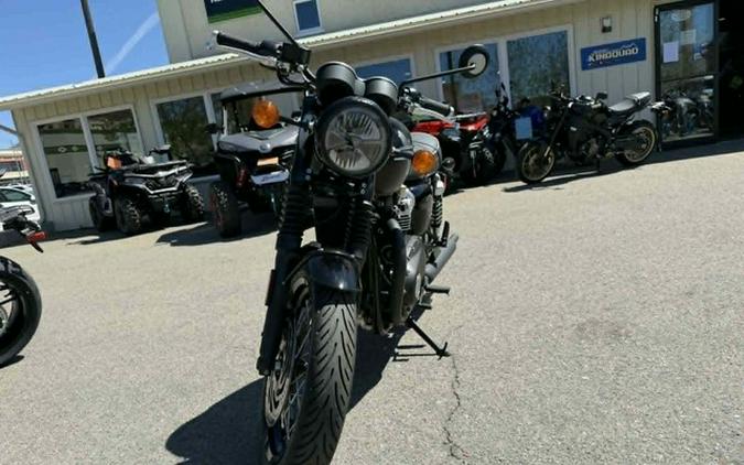2025 Triumph Bonneville T120 Black Graphite / Matte Graphite