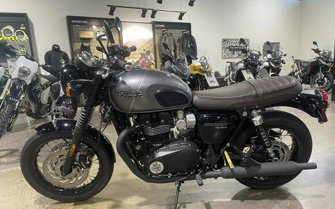 2025 Triumph Bonneville T120 Black Graphite / Matte Graphite