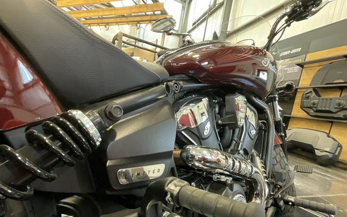 2025 Indian Super Scout Maroon Metallic with Graphics