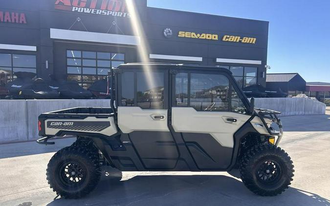 2025 Can-Am® Defender MAX Limited HD10 Desert Tan & Stealth Black