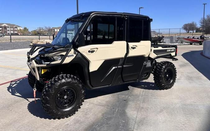 2025 Can-Am® Defender MAX Limited HD10 Desert Tan & Stealth Black
