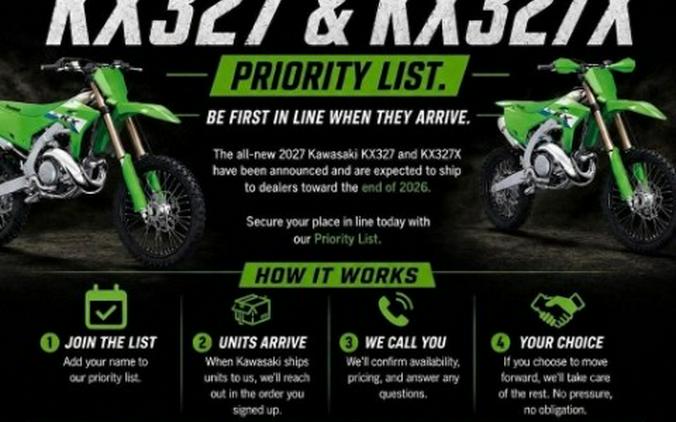 2027 Kawasaki KX™327