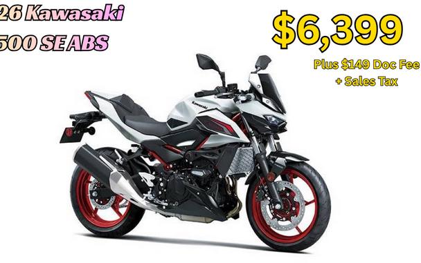 2026 Z500 SE ABS - Kawasaki