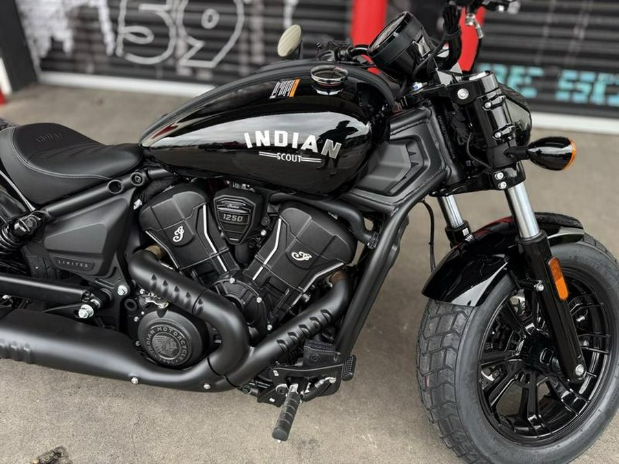 2025 Indian Motorcycle® Scout® Bobber Limited Black Metallic