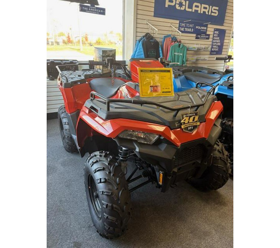 2025 Polaris Sportsman 450 H.O. Orange Rust