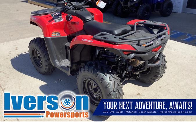 2024 Can-Am Outlander DPS 500 Gray/Red