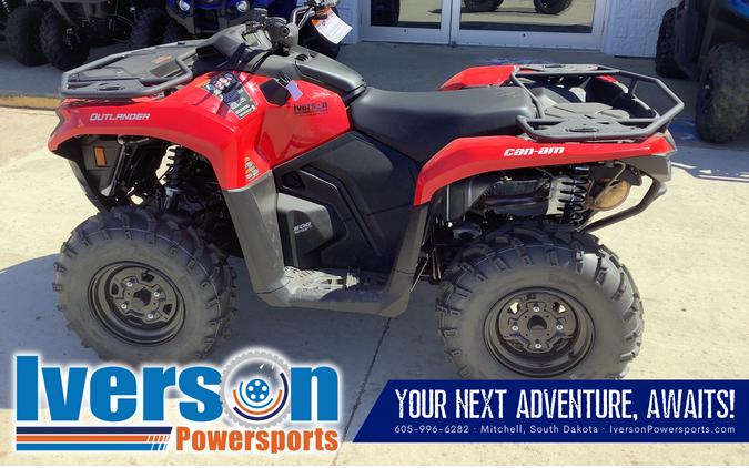 2024 Can-Am Outlander DPS 500 Gray/Red