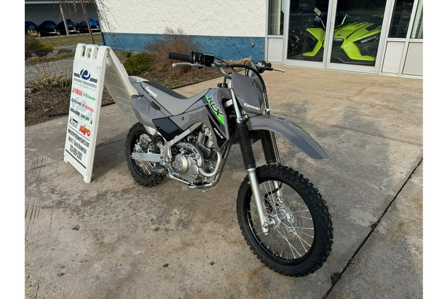 2024 Kawasaki KLX 140R Battle Gray