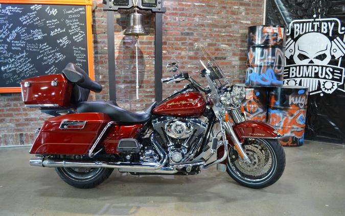 2010 Harley-Davidson Road King Red Hot Sunglo