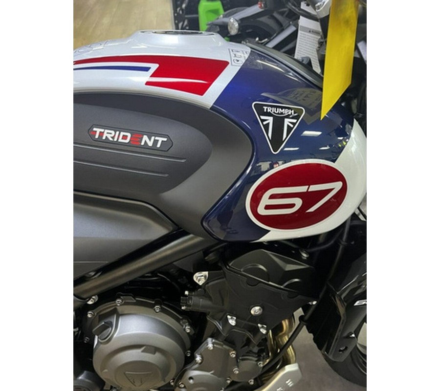 2025 Triumph Trident 660 Triple Tribute