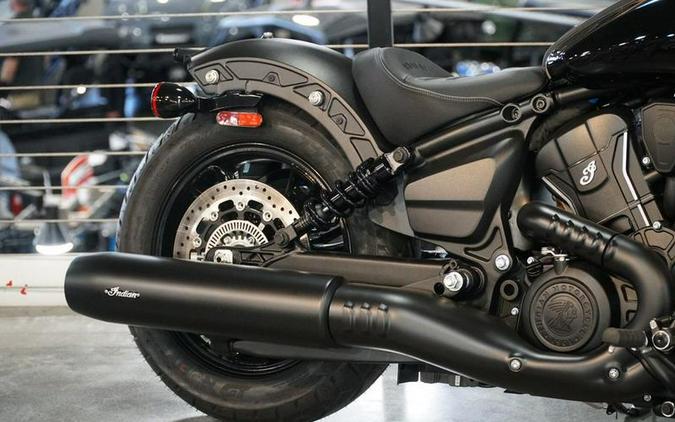 2025 Indian Motorcycle® Scout® Sixty Bobber Limited Black Metallic