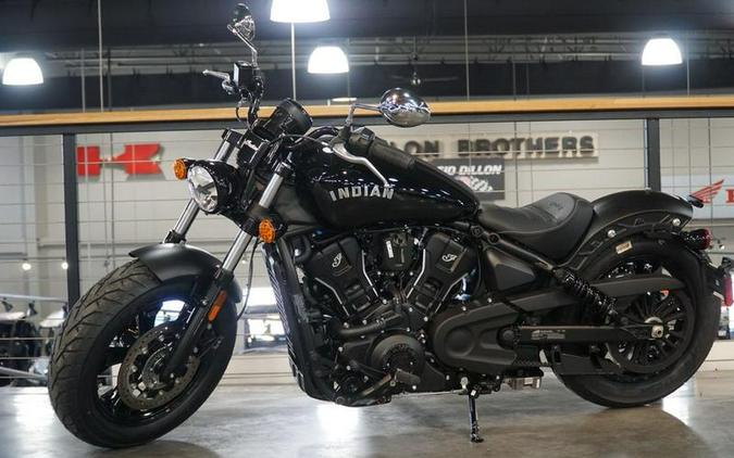2025 Indian Motorcycle® Scout® Sixty Bobber Limited Black Metallic