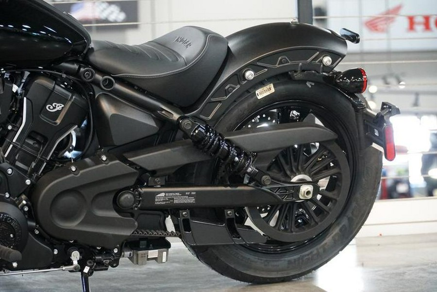 2025 Indian Motorcycle® Scout® Sixty Bobber Limited Black Metallic