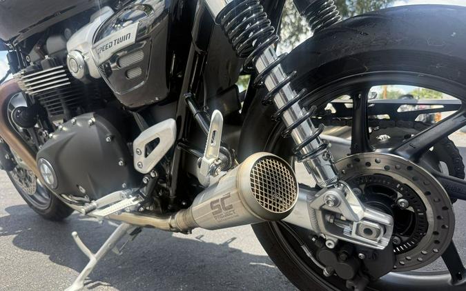 2020 Triumph Speed Twin 1200 Jet Black