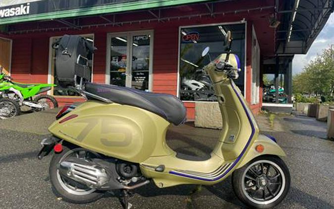 2021 Vespa Primavera 50 75th