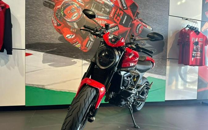 2023 Ducati Monster + Ducati Red