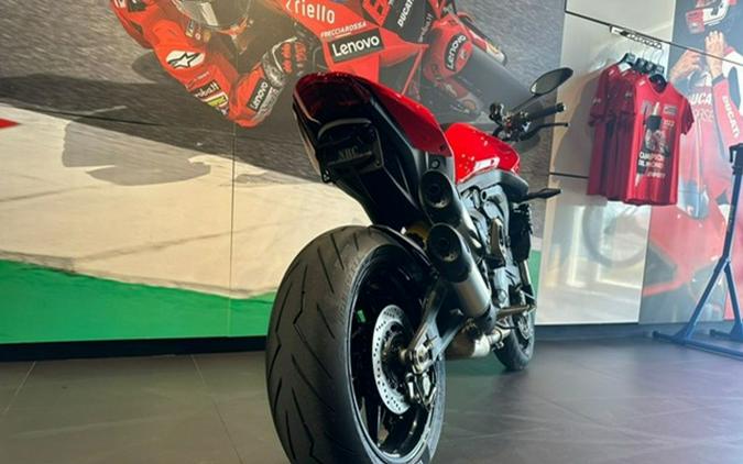 2023 Ducati Monster + Ducati Red