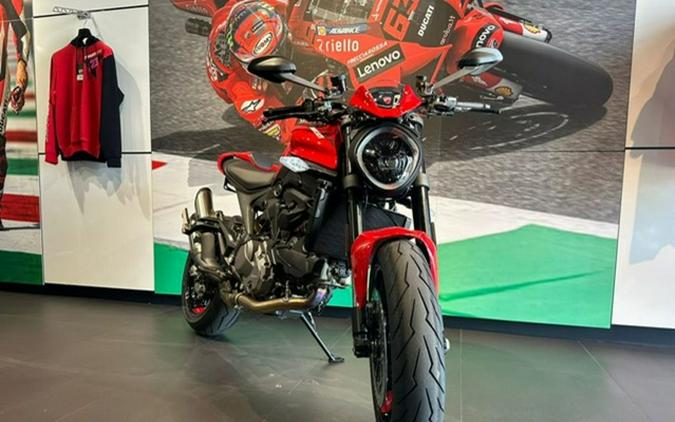 2023 Ducati Monster + Ducati Red