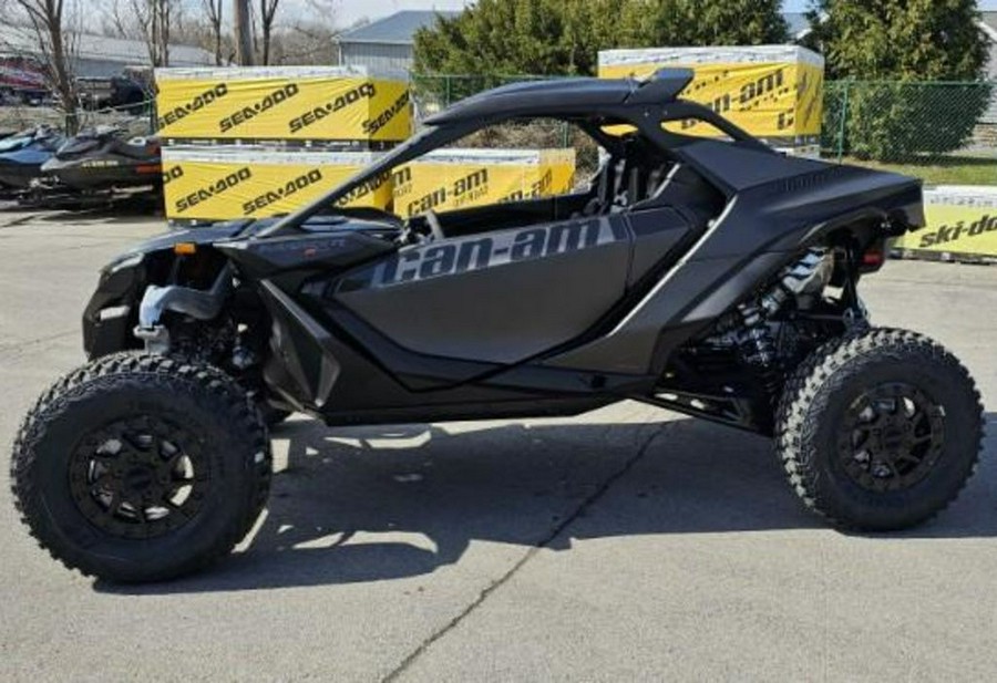 2024 Can-Am® Maverick R X RS with Smart-Shox Triple Black